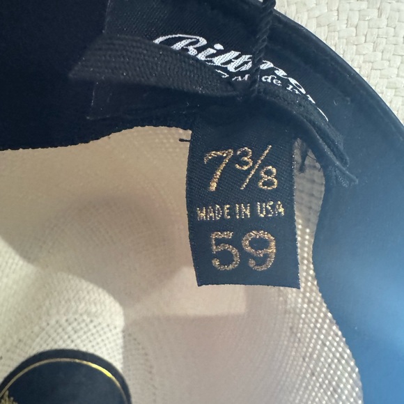 NWT Biltmore Panama Safari - Vinard Hat Size 7 3/8 in ‘Bleached’ Color - Picture 8 of 10